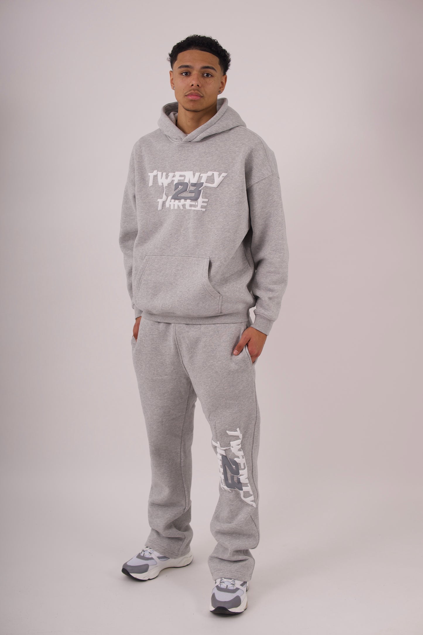 GREY HOODIE