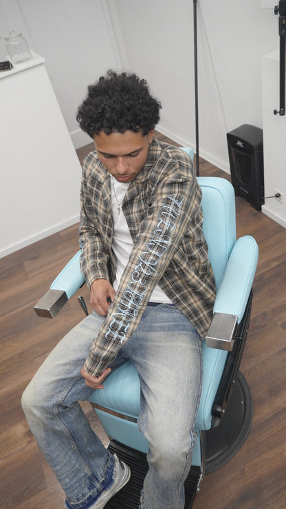 BLUE PRINT FLANELL