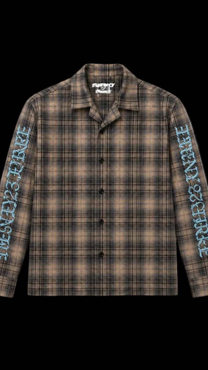 BLUE PRINT FLANELL