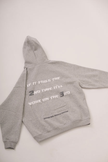 GREY HOODIE